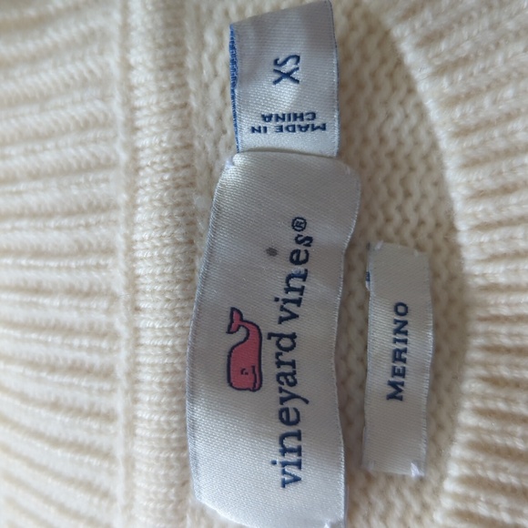 Vineyard Vines Merino Wool Fishermans Sweater XS - Picture 15 of 15